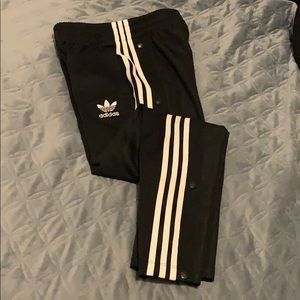 Adidas Originals snap pants slim fit kids sz:M